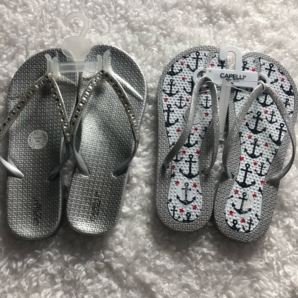 Capelli Flip Flops Sz 11